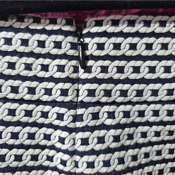 BANANA REPUBLIC NWT Chain Print Flounce Skirt - Size 12 - Picture 6 of 9